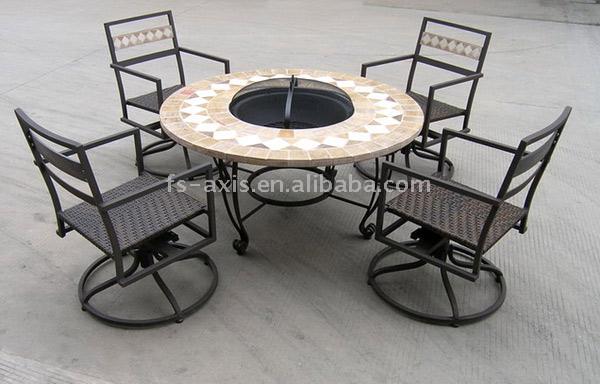  Glass Mosaic Bistro Set (Glasmosaik Bistro Set)