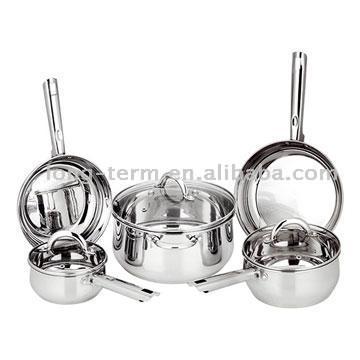  8-Piece Stainless Cookware Set ( 8-Piece Stainless Cookware Set)
