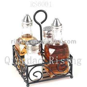  Glass Spice Bottle Set (Spice Glass Bottle Set)