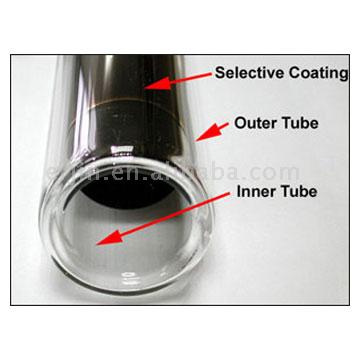  Glass Evacuated Solar Collector Tube