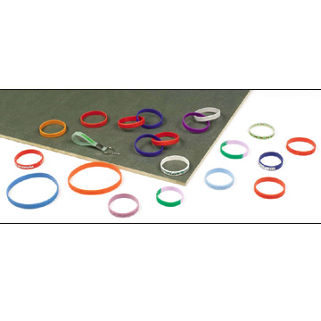  Silicone Rubber Bracelets (Bracelets caoutchouc de silicone)