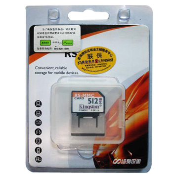  RS-MMC Card, DV Card, Mobile Card