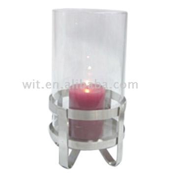  Stainless Steel Tealight Holder (Acier inoxydable Porte-bougie)