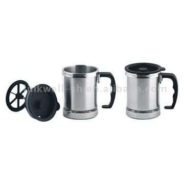  Mugs with Plunger (Tasses avec piston)