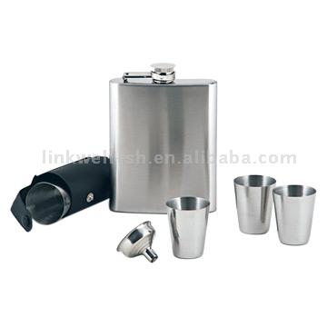  Hip Flask Set ( Hip Flask Set)