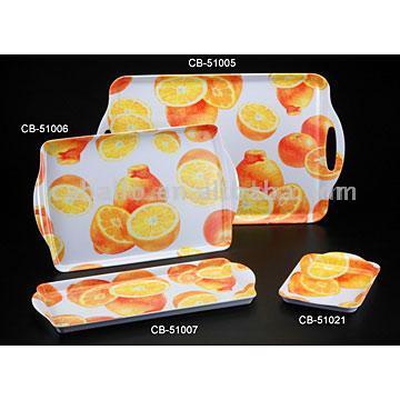  Melamine Trays (Melamin-Tabletts)