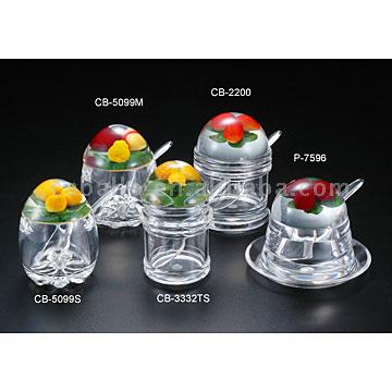  Acrylic Jam Jars (Acrylique Jam Jars)