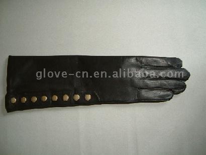  Ladies` Long Leather Glove (Женские перчатки кожа Long)