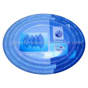  Plastic Oval Tray (Plastic Plateau Ovale)