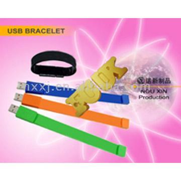  USB Silicone Bracelets (USB силиконовые браслеты)