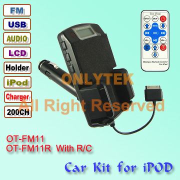  5-In-1 Car Kit FM Transmitter for iPod (OT-FM11) (5-in-1 Car Kit FM Transmitter für iPod (OT-FM11))