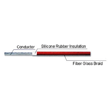  Silicone Rubber Insulated Wire (Silikon-Gummi-isolierte Draht)