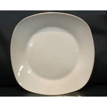  Super White Square Dessert Plate (Super White Square Dessertteller)