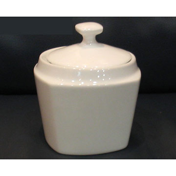  Square Sugar Pot (Square Sugar Pot)