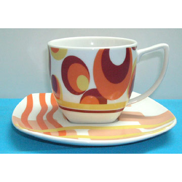  12pc Super White Square Coffee Set (12pc Super White Square кофе)