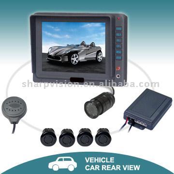  Car Rear View System with Parking Sensors (Car Rear View System avec capteurs de stationnement)