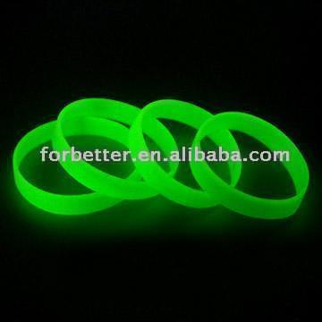  Fluorescence Silicone Wristbands ( Fluorescence Silicone Wristbands)