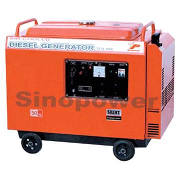  Single-Phase Low Noise Diesel Generator (Single-Phase Low Noise Diesel Generator)
