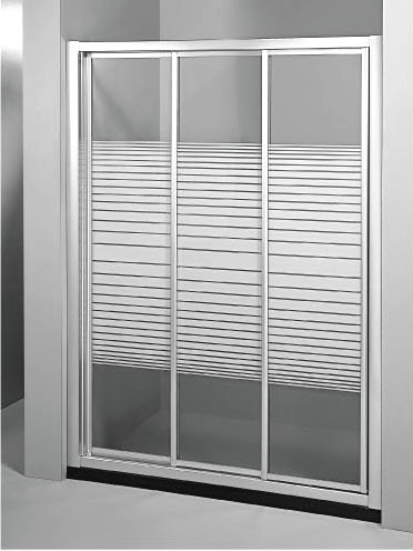  Shower Screen with Connected Sliding Door ( Shower Screen with Connected Sliding Door)