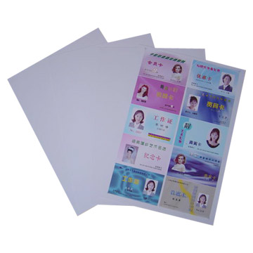  Inkjet Printing PVC Sheets for Laminating Cards