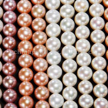  Round Pearl Necklace ( Round Pearl Necklace)