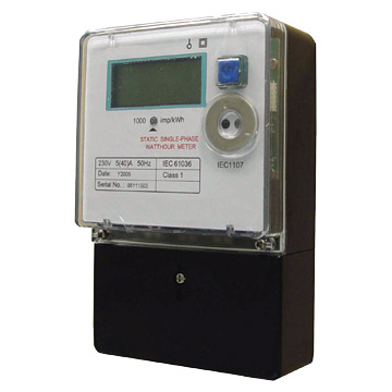 Single Phase Electronic Meter (Single Phase Electronic Meter)