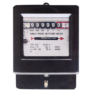  Single-Phase Electromechanical Meter (Однофазные электромеханические Meter)