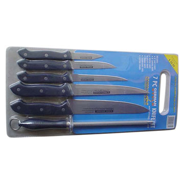  7pc Kitchen Knife Set (7pc кухни Набор ножей)