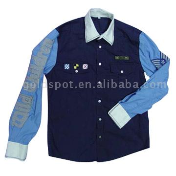  Men`s Embroidery Shirt