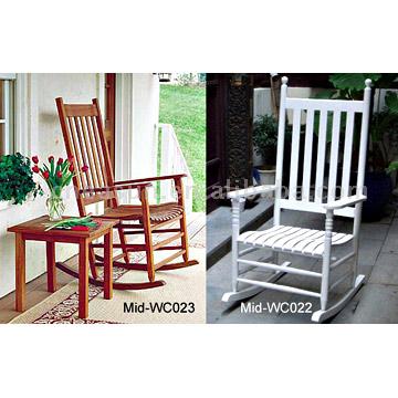  Rocking Chair and Tea Table ( Rocking Chair and Tea Table)