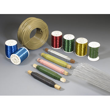  Brass, Copper, PVC Wires, Packing Wires, Small Spool Wires (Laiton, cuivre, PVC Fils, Fils d`emballage, Small Spool Wires)