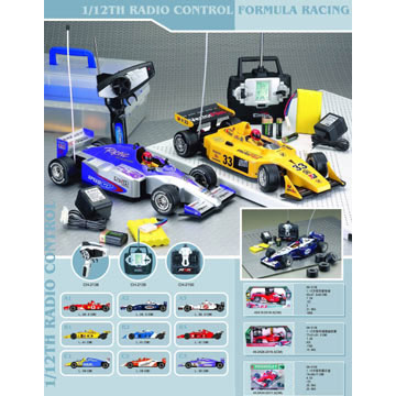  1:12 Scale Formula 1 Style Remote Control Car (1:12 Шкала Формулы 1 Стиль дистанционного управления автомобилем)