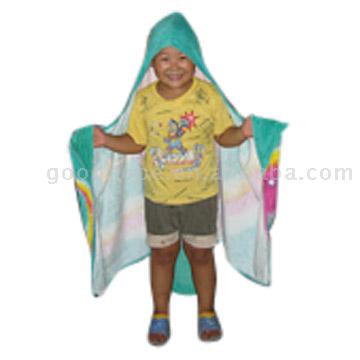  Compressed Beach Towel Poncho (Compressed Badetuch Poncho)