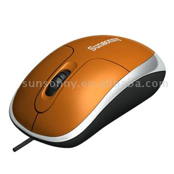  Wired 3D Optical Mouse, Ergonomic Shape (Wired 3D Optical Mouse, ergonomische Form)