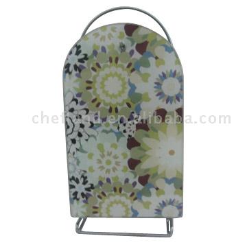  Tempered Glass Cheese Board (with Wire Stand) ( Tempered Glass Cheese Board (with Wire Stand))