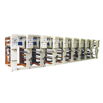  Rotogravure Printing Press (Ротационная глубокая печать Пресса)