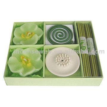  Incense and Candle Set