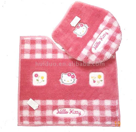  Toilet Mat Set (WC-Set)
