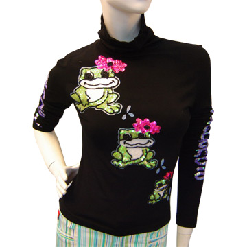  Ladies` Long-Sleeve Shirt