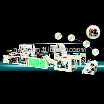  Auto Complete Web Waste Bag Making Machine (Complete Auto Web Waste Bag Making Machine)