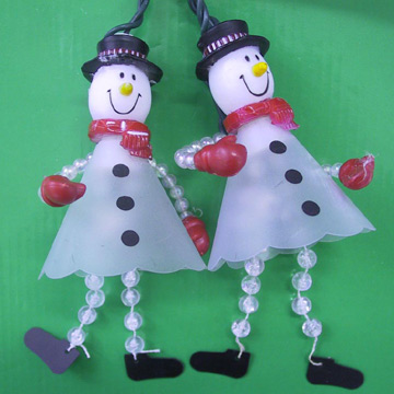  20L Christmas Snowman Light Set