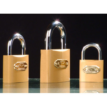  Imitation Brass Pull and Cut Padlocks ( Imitation Brass Pull and Cut Padlocks)