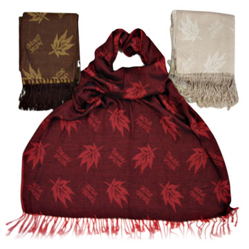  Jacquard Woven Shawls