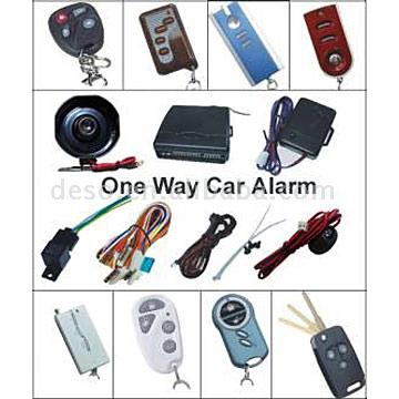 Car Alarm System (One Way) (Автомобиль сигнализация (в одну сторону))