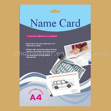  108g Self-Adhesive Inkjet Paper (108g auto-adhésives papier jet d`encre)