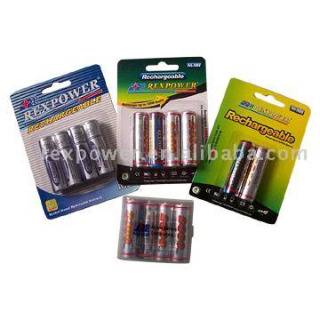  Rechargeable Ni-MH Batteries (Piles rechargeables Ni-MH)