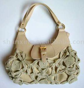  Paper Straw Bag (Бумага Солома сумка)