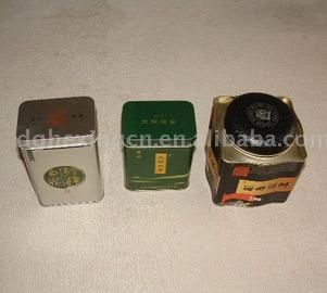 Tea Tin Box, Caddy Zinn (Tea Tin Box, Caddy Zinn)