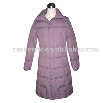  Ladies` Down Coat (Вниз Женские Герб)