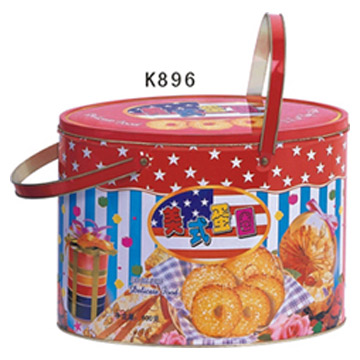  Oval Tin with Double Handles ( Oval Tin with Double Handles)